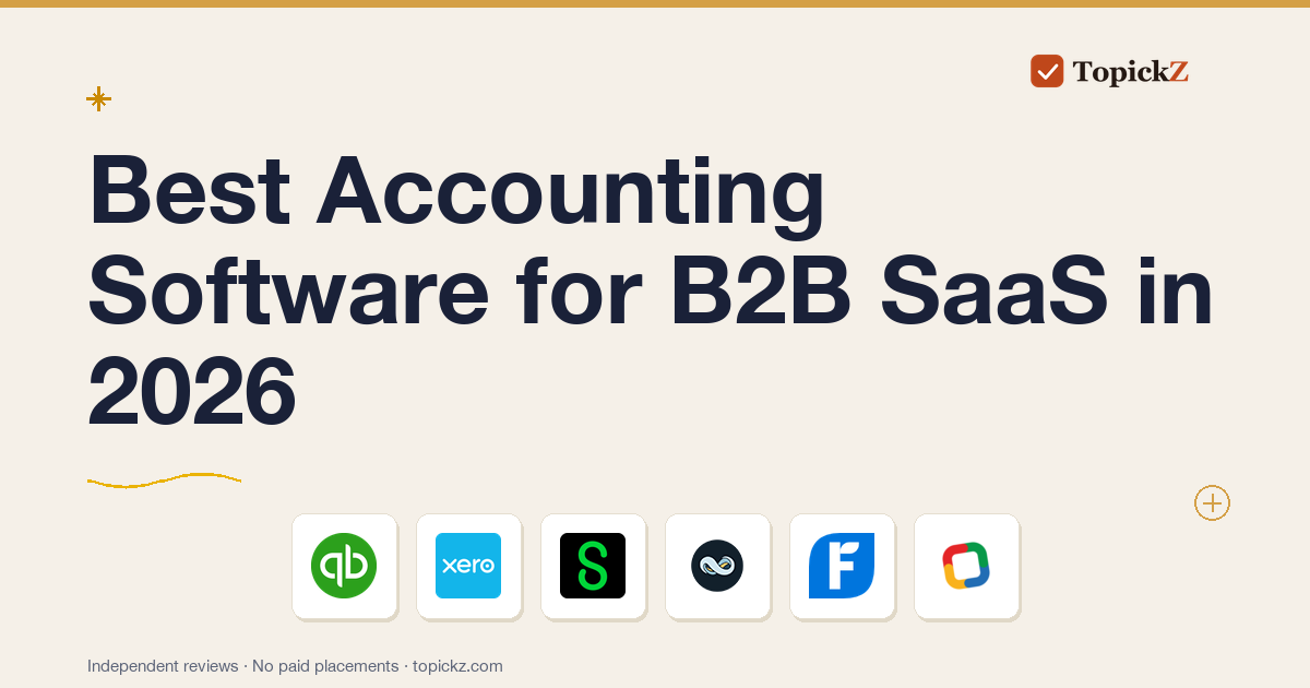 Best Accounting Software for B2B SaaS in 2026: 8 Tools Tested for Finance Teams