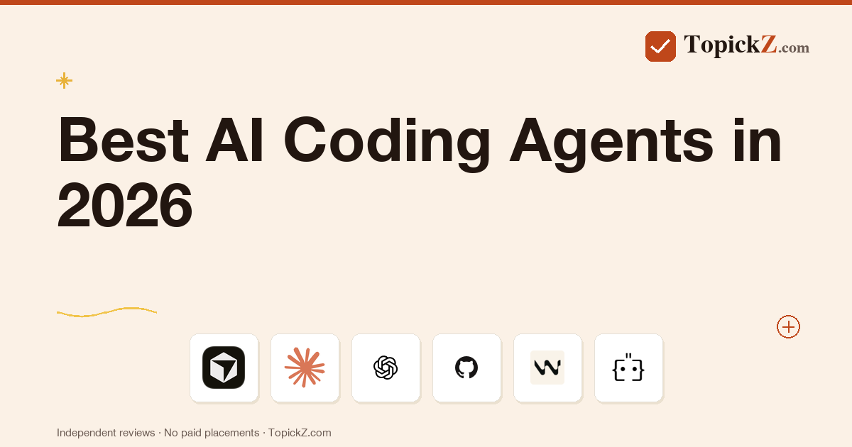 Best AI Coding Agents in 2026: 10 Tools Compared on Price, Autonomy and Fit