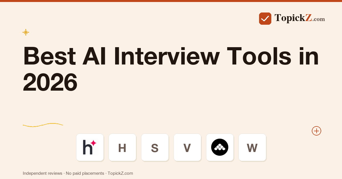 Best AI Interview Tools in 2026: 20 Platforms Compared on Output Quality, Pricing and Fit