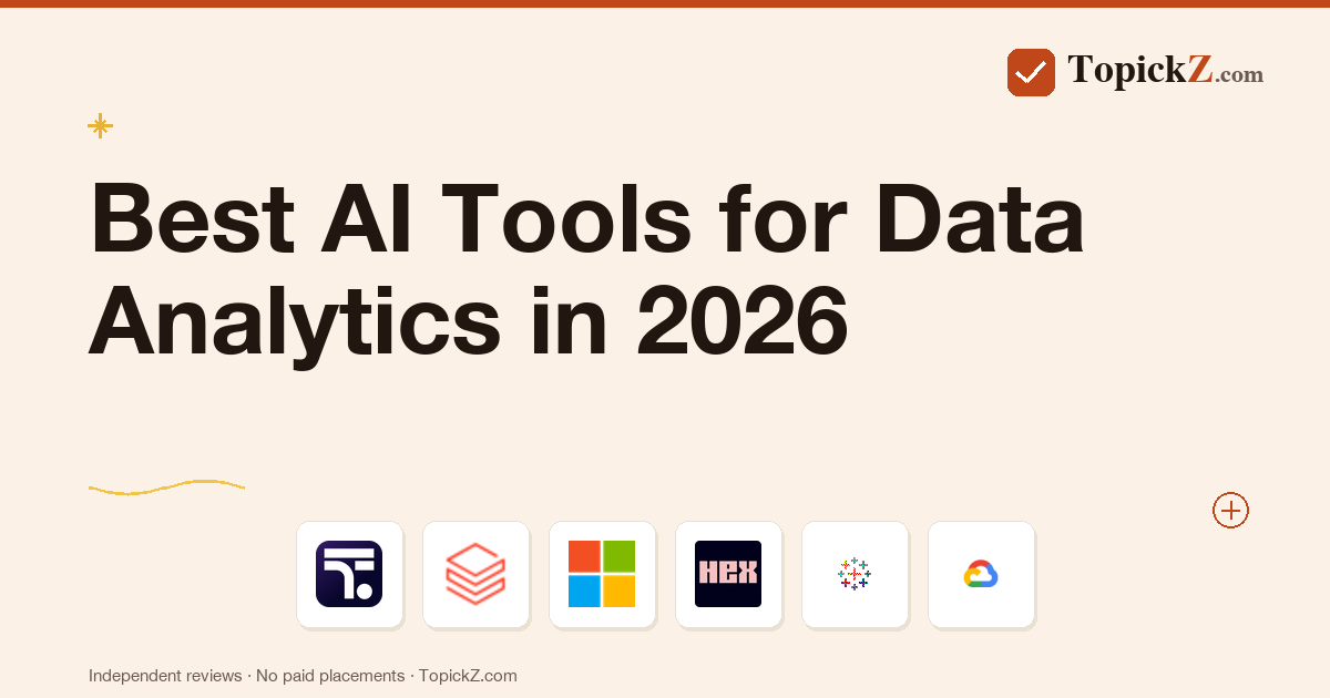 Best AI Tools for Data Analytics in 2026: 20 Platforms Reviewed for Data Teams