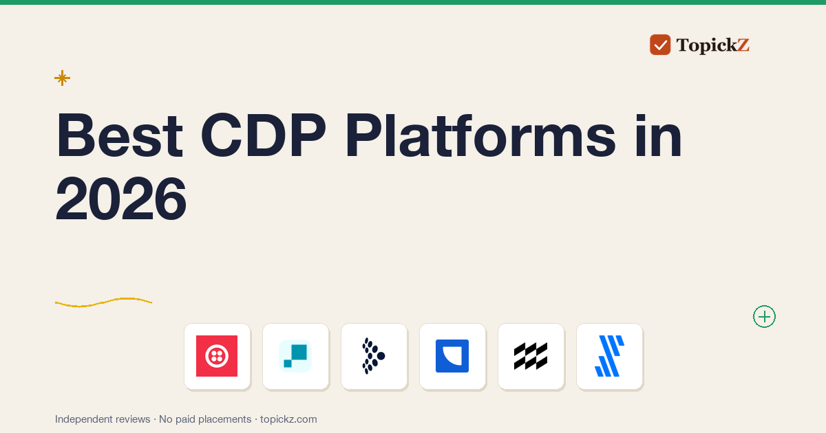 Best CDP Platforms in 2026: 10 Tools Tested for Marketing and Data Teams