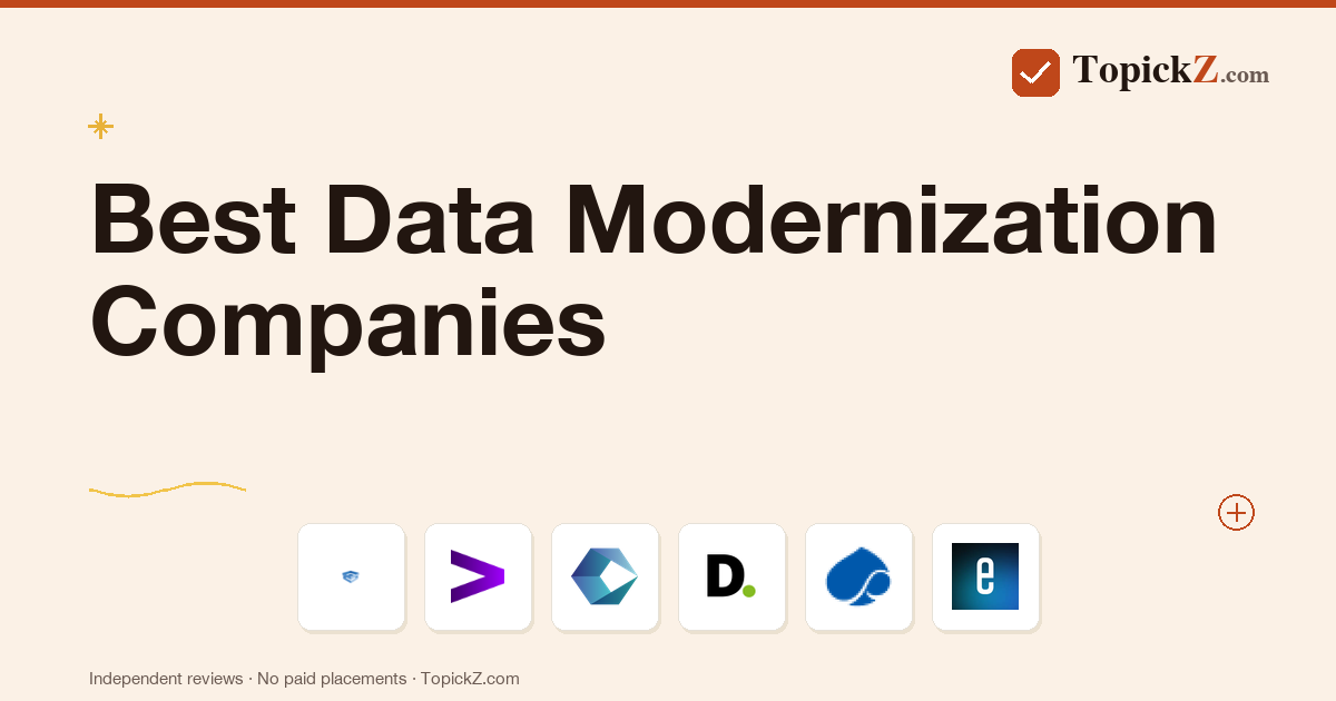 Best Data Modernization Companies: Top US Service Providers in 2026