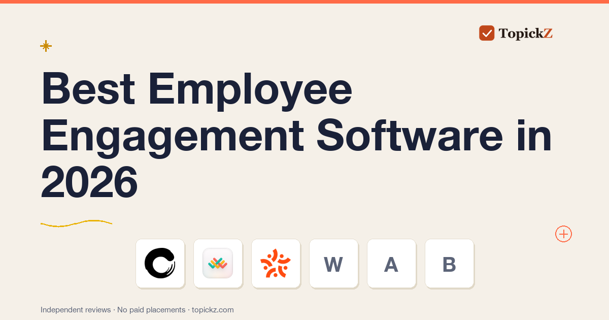 Best Employee Engagement Software in 2026: 20 Tools Tested for HR and People Ops Teams