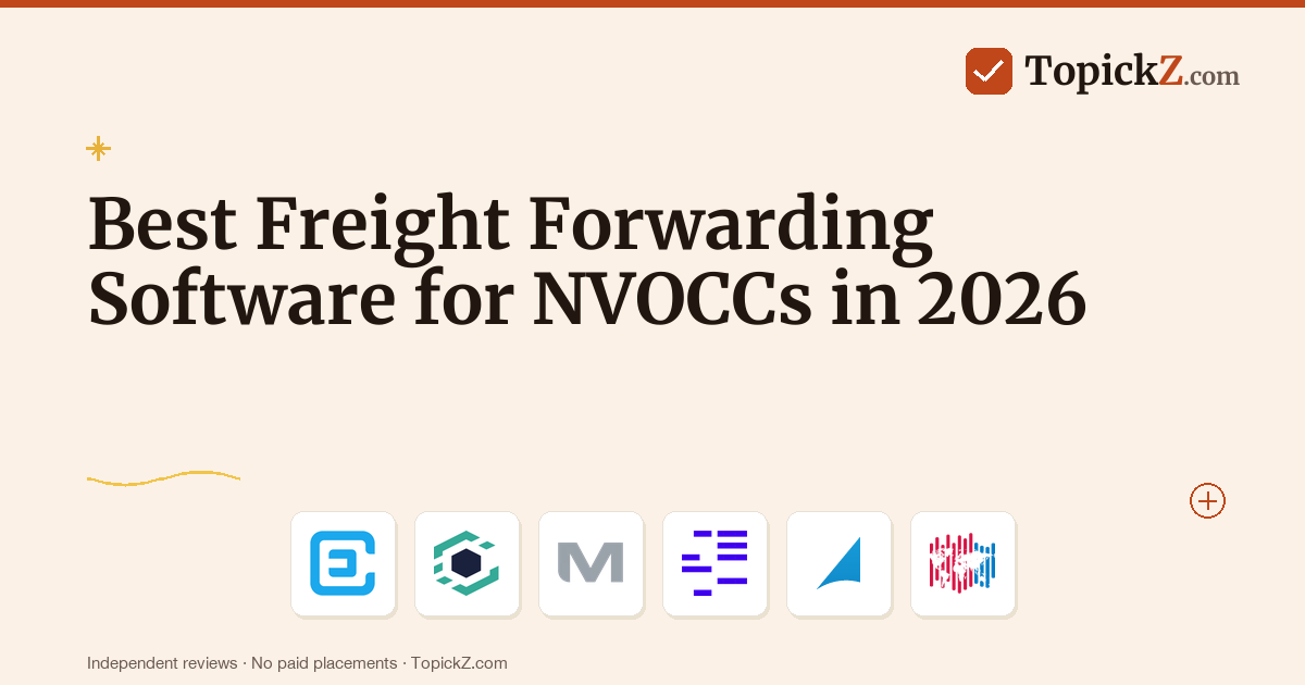 Best Freight Forwarding Software for NVOCCs in 2026: 7 Platforms Ranked