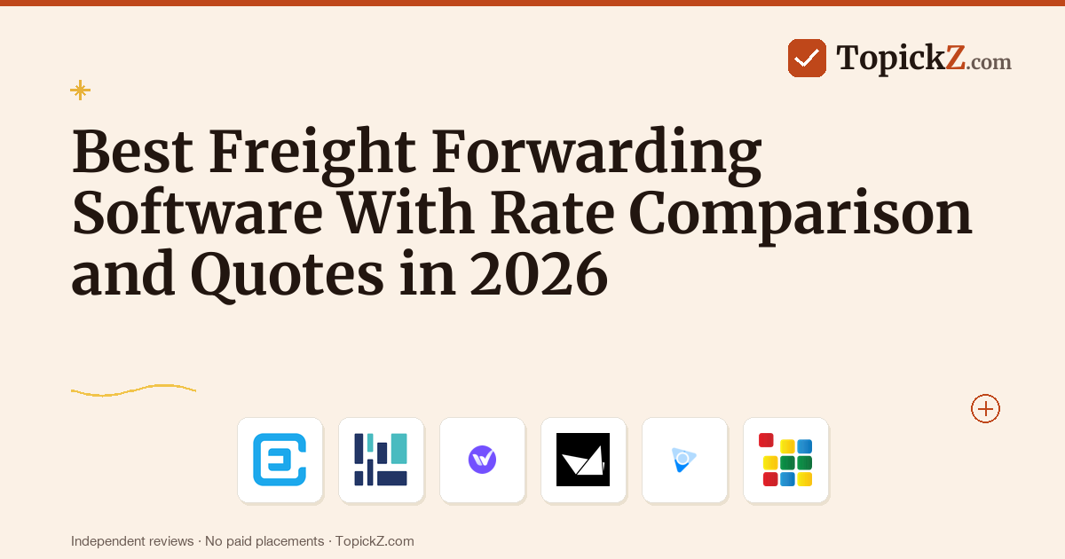 Best Freight Forwarding Software With Rate Comparison and Management in 2026: 7 Platforms