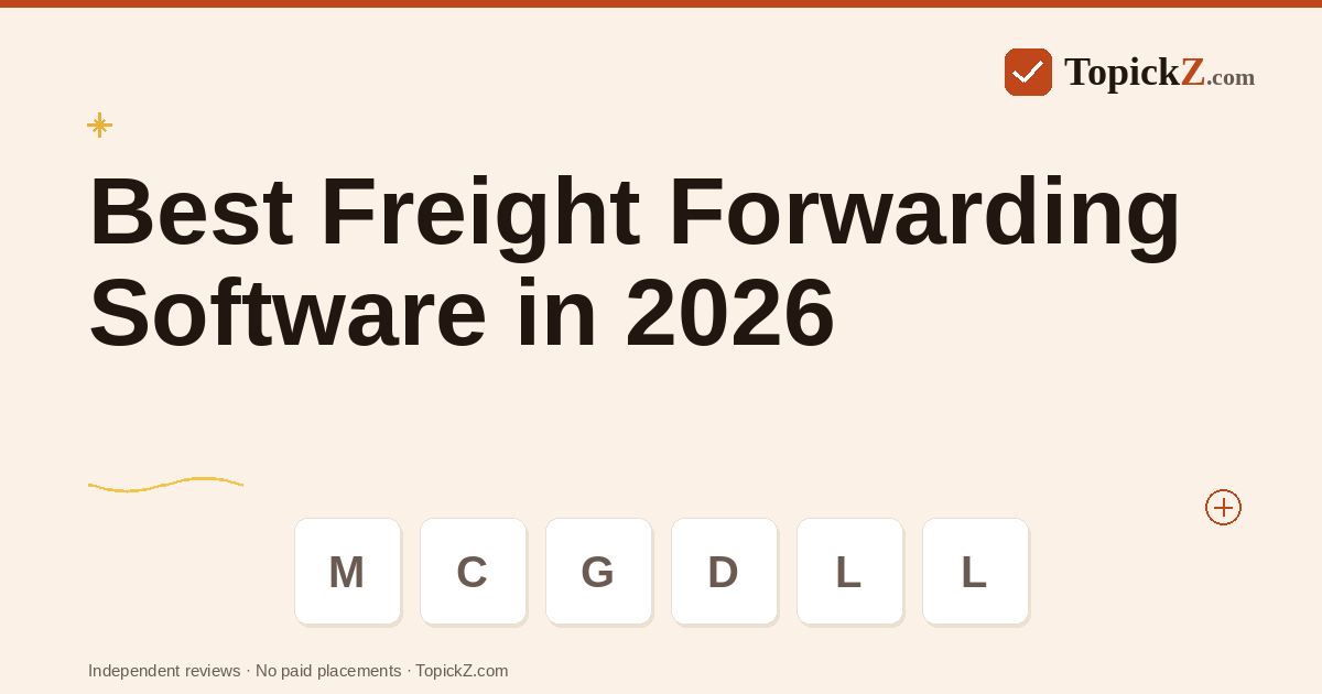 Best Freight Forwarding Software in 2026: 7 FMS Platforms Compared for Ocean, Air, and Customs Workflows