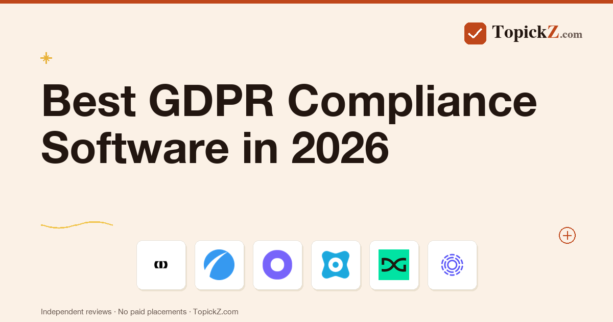 Best GDPR Compliance Software in 2026: 20 Tools Compared for US Privacy Teams