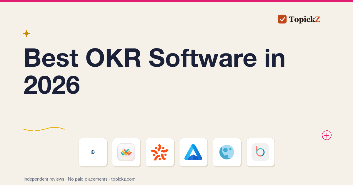 Best OKR Software in 2026: 8 Platforms Tested Across Two Real OKR Cycles
