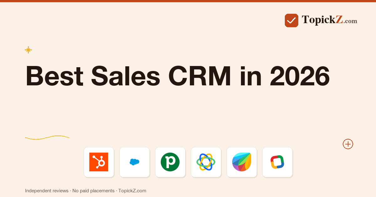 Best Sales CRM in 2026: 16 Tools Tested for Pipeline, Forecasting and Rep Adoption