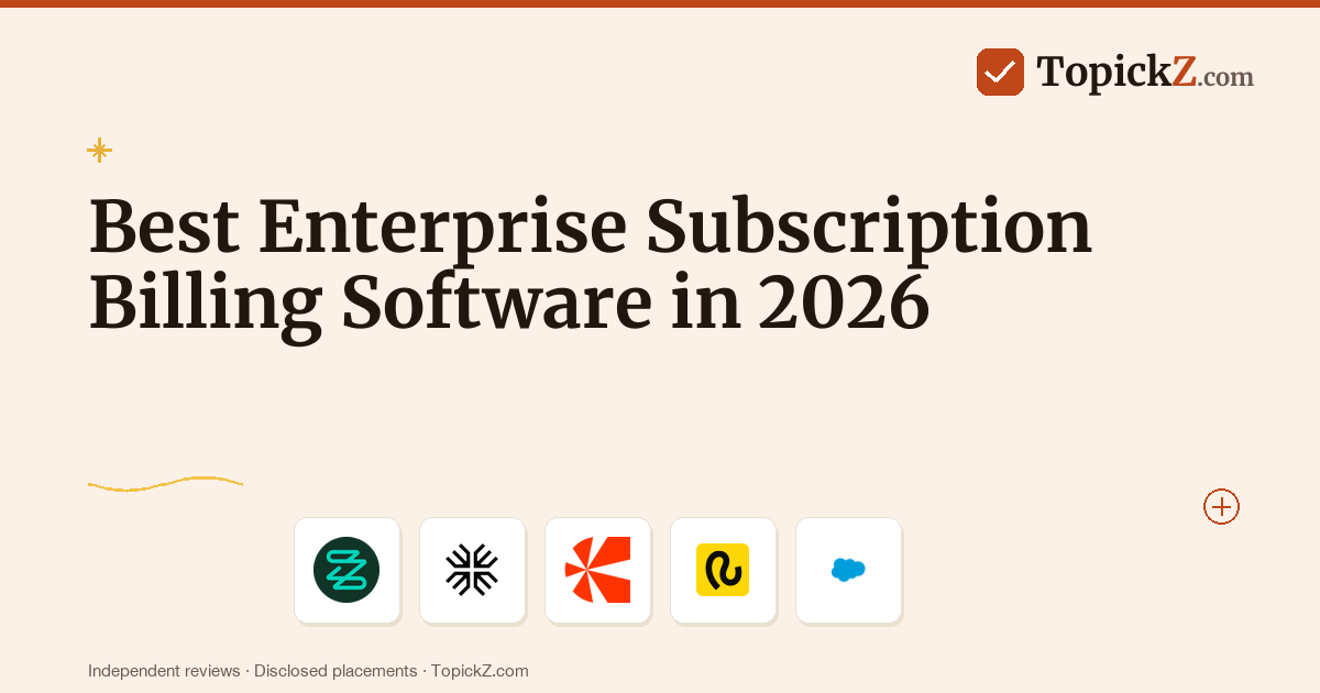 Best Enterprise Subscription Billing Software in 2026
