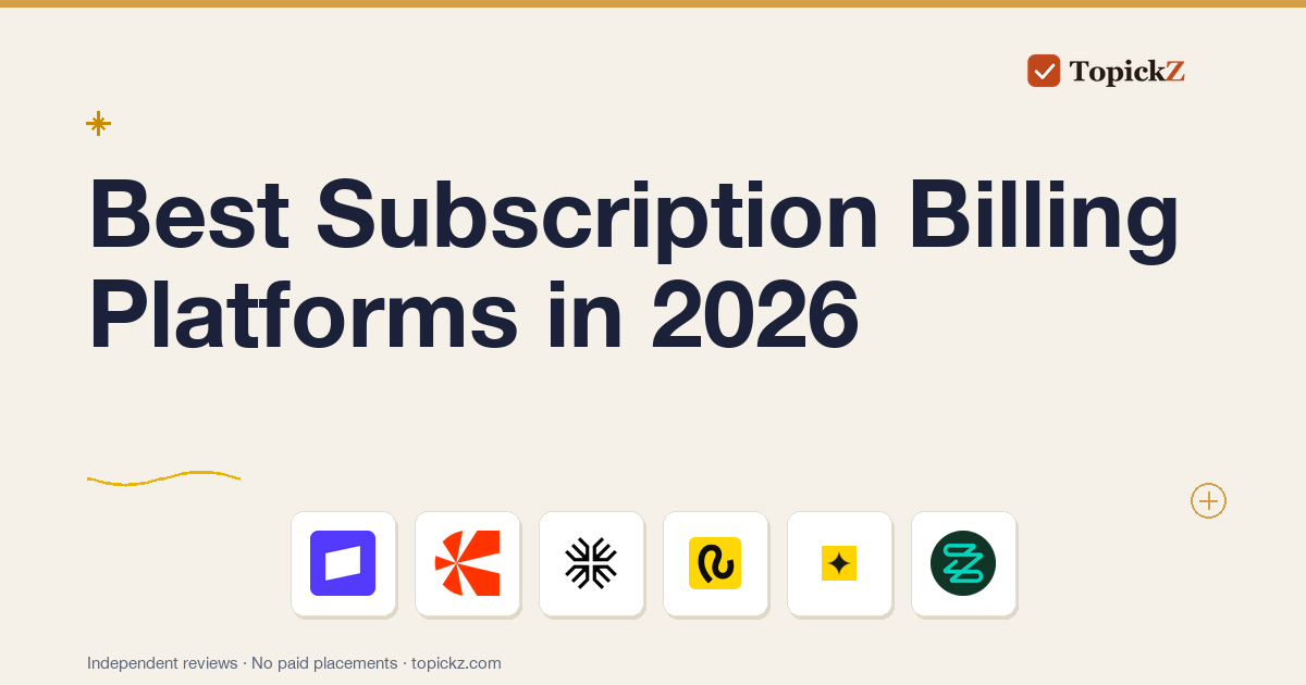 Best Subscription Billing Platforms in 2026: 9 Tools Tested for SaaS Finance Teams