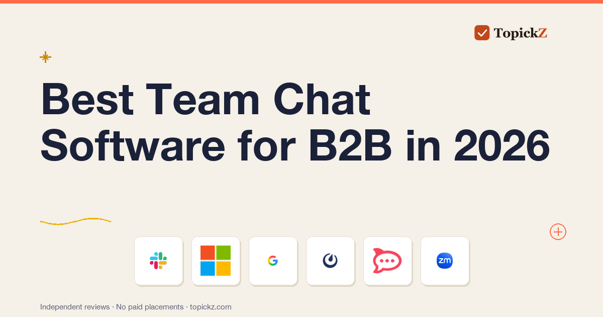 Best Team Chat Software for B2B in 2026: 9 Tools Tested Across 40+ Deployments