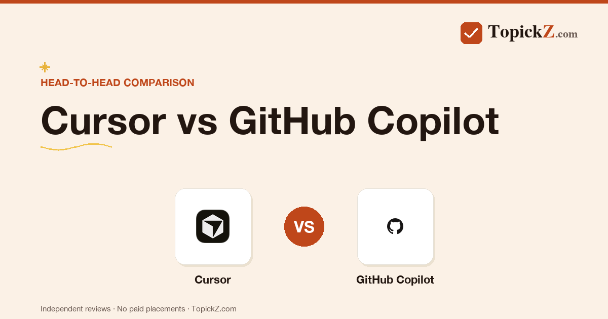 Cursor vs GitHub Copilot: Which AI Coding Agent Wins in 2026?