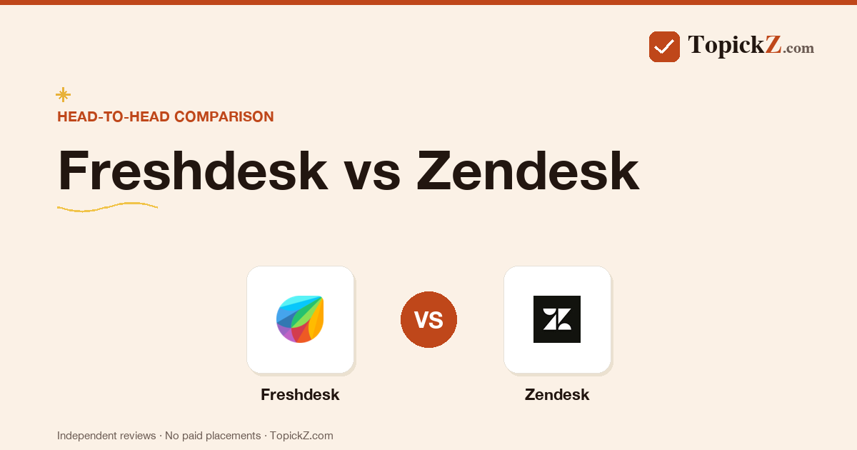 Freshdesk vs Zendesk: Which One to Pick in 2026?