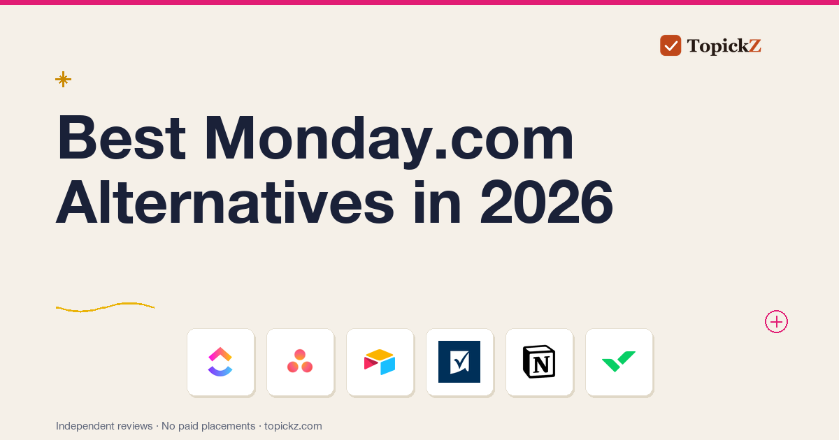Best Monday.com Alternatives in 2026: 7 Tools We Tested Against It