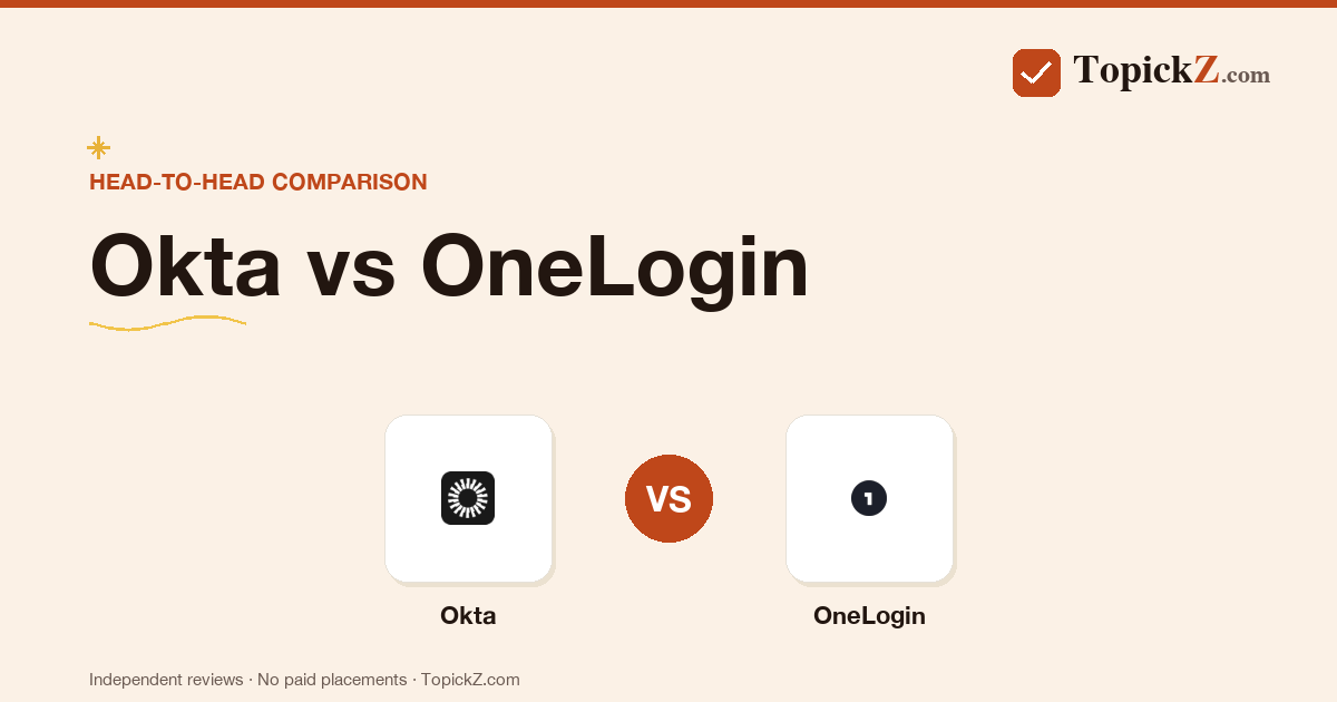 Okta vs OneLogin: Which One to Pick in 2026?