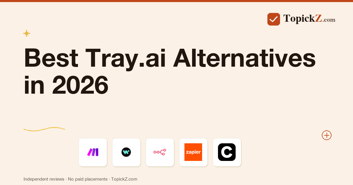 Best Tray.ai Alternatives in 2026: 5 iPaaS Platforms We Tested Against It