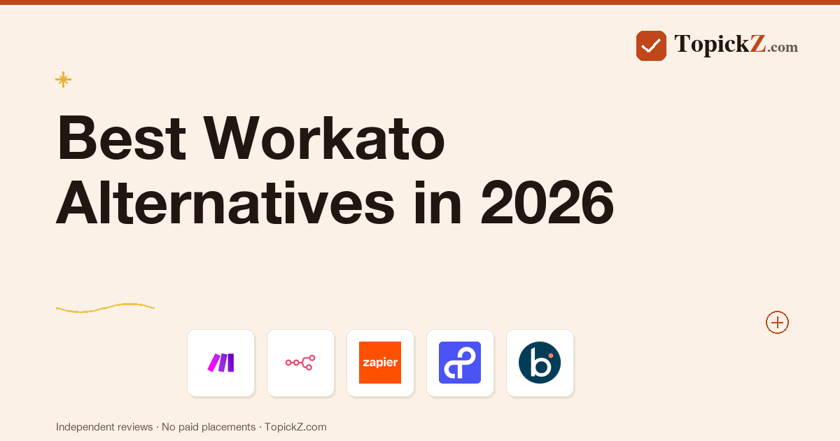 Best Workato Alternatives in 2026: 5 Automation Platforms We Tested Against It