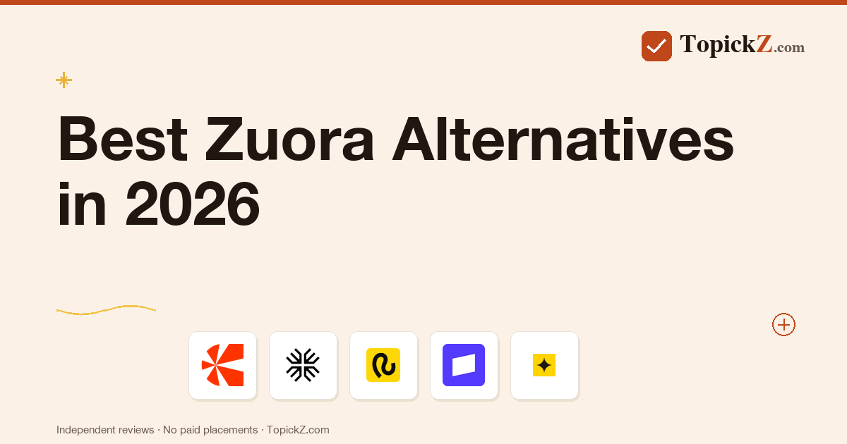 Best Zuora Alternatives in 2026: 5 Subscription Billing Platforms We Tested