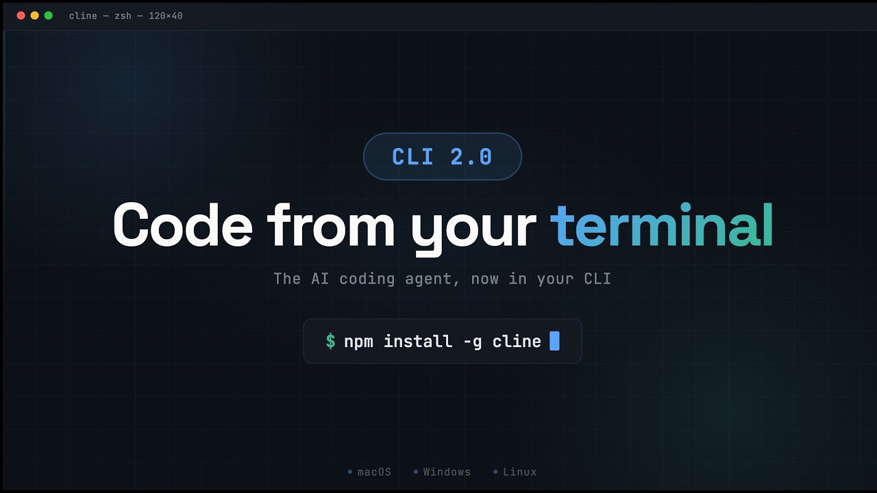 Cline VS Code sidebar showing the AI agent requesting approval before applying a set of code changes to the codebase