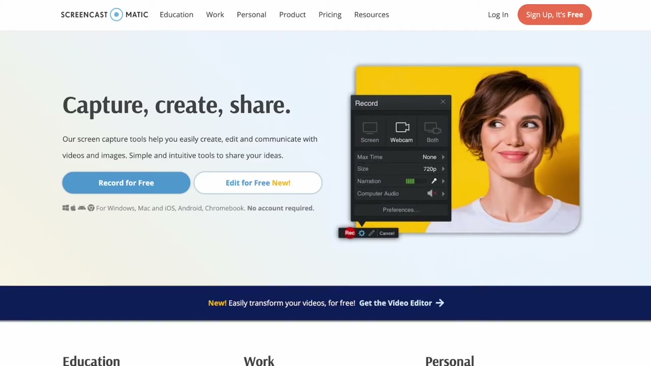 Tella video share screen showing public link, embed code, and viewer analytics access controls