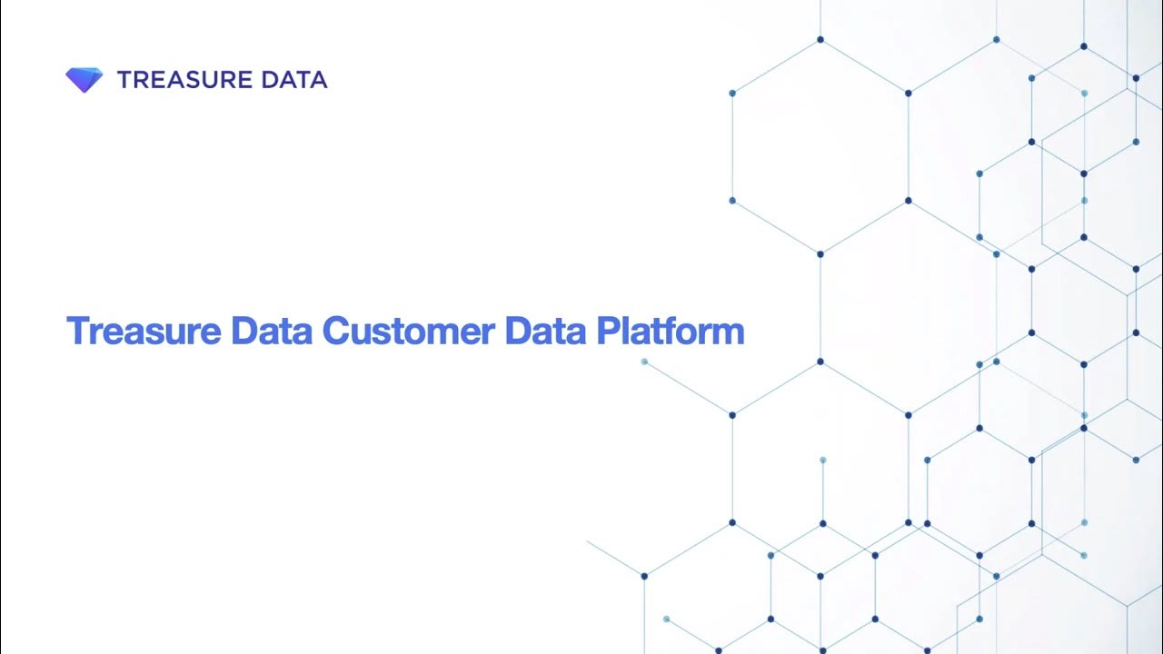 Treasure Data journey orchestration canvas with drag-and-drop marketing automation workflow builder