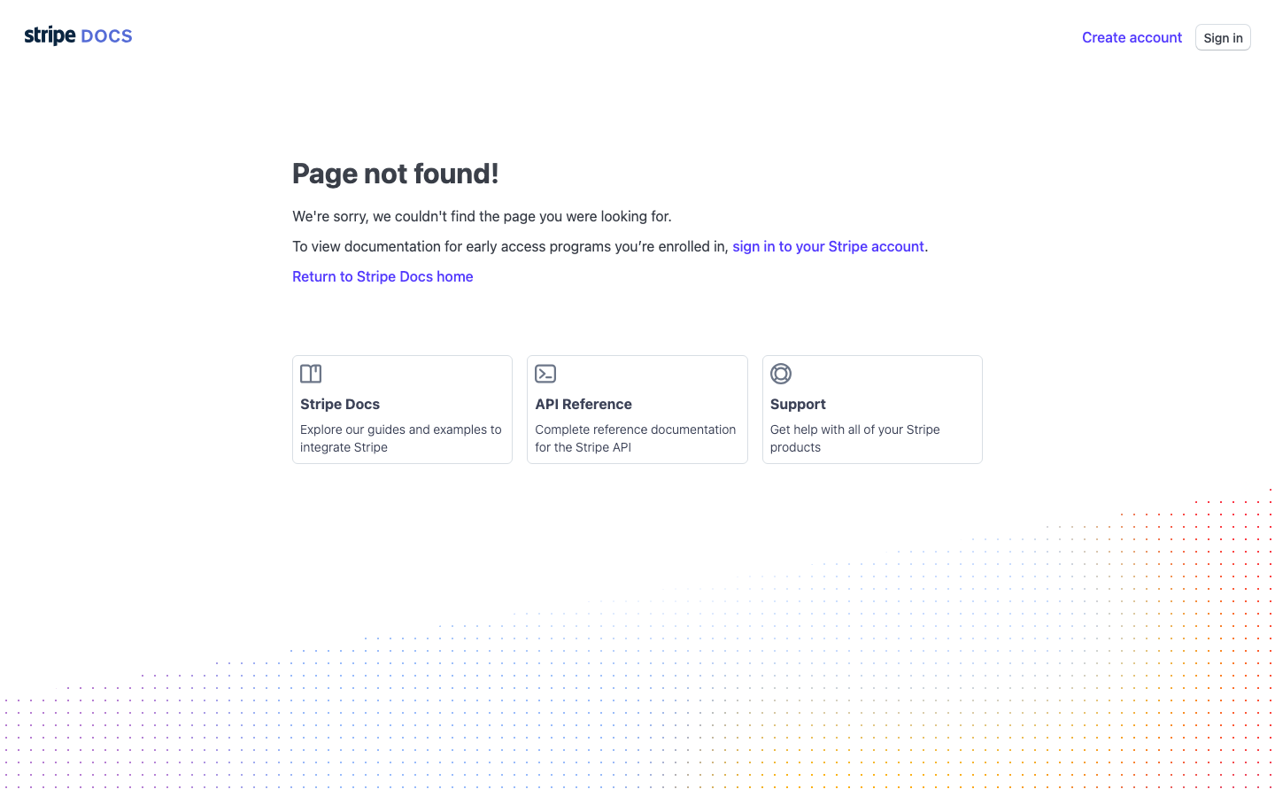 Stripe payments page showing card storage, network token architecture, and Stripe.js integration overview