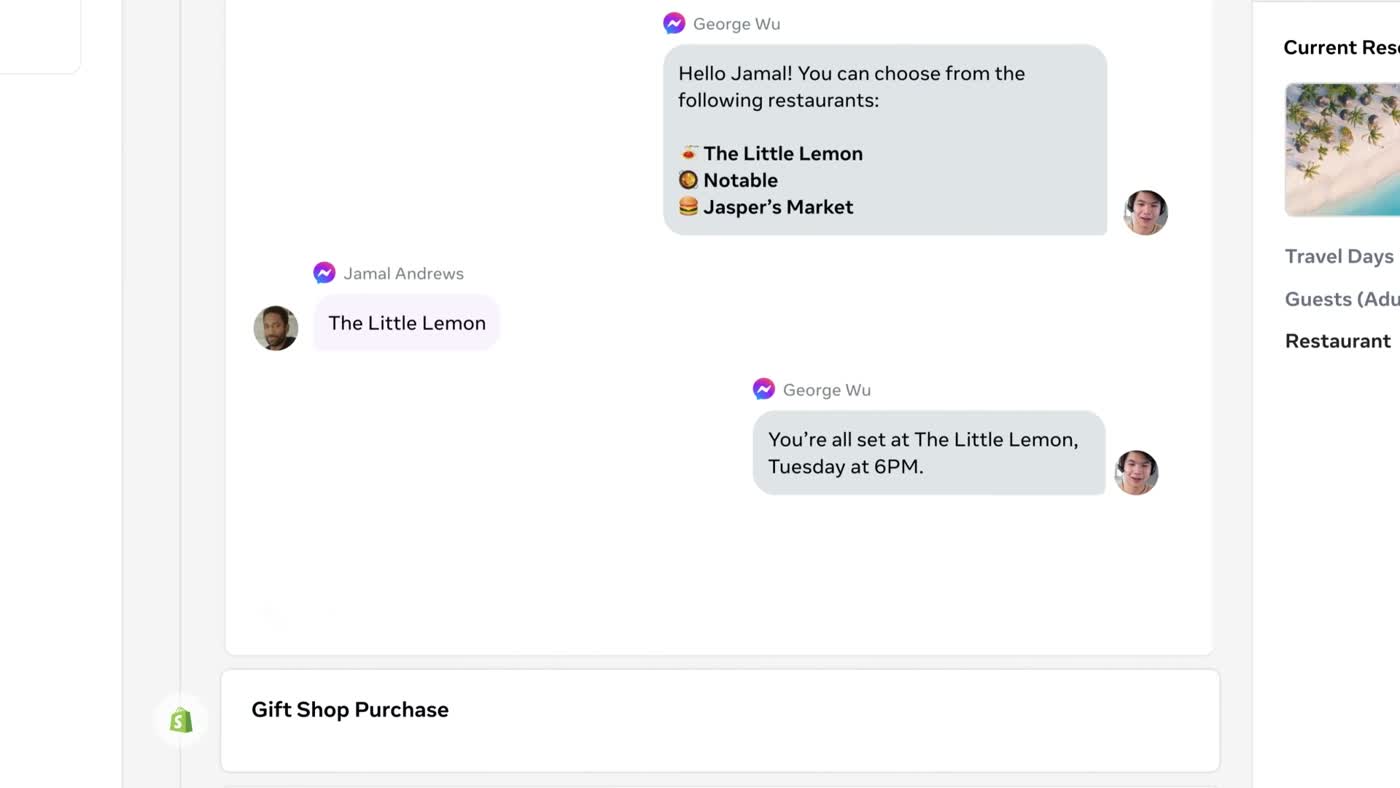 Kustomer conversation detail with CRM panel showing customer attributes, lifetime value, and linked order data