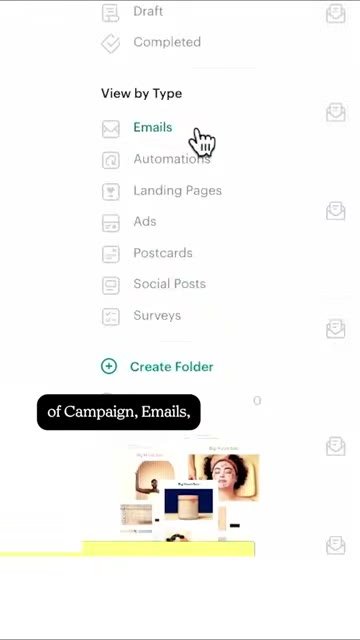 Mailchimp automation setup view showing pre-built journey templates, trigger configuration, and email sequence management