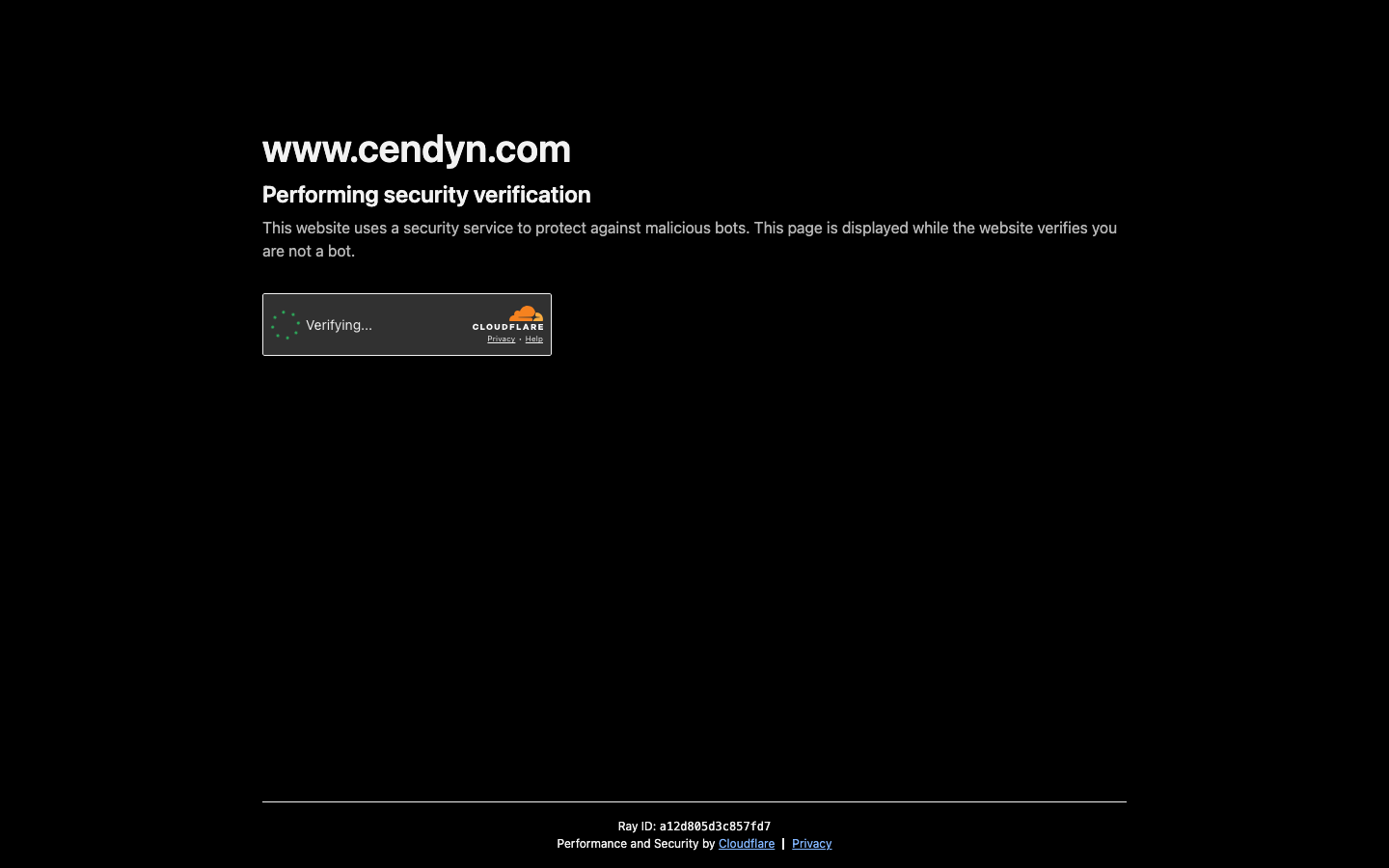 Cendyn hotel CRM platform homepage showing guest relationship management and direct booking tools