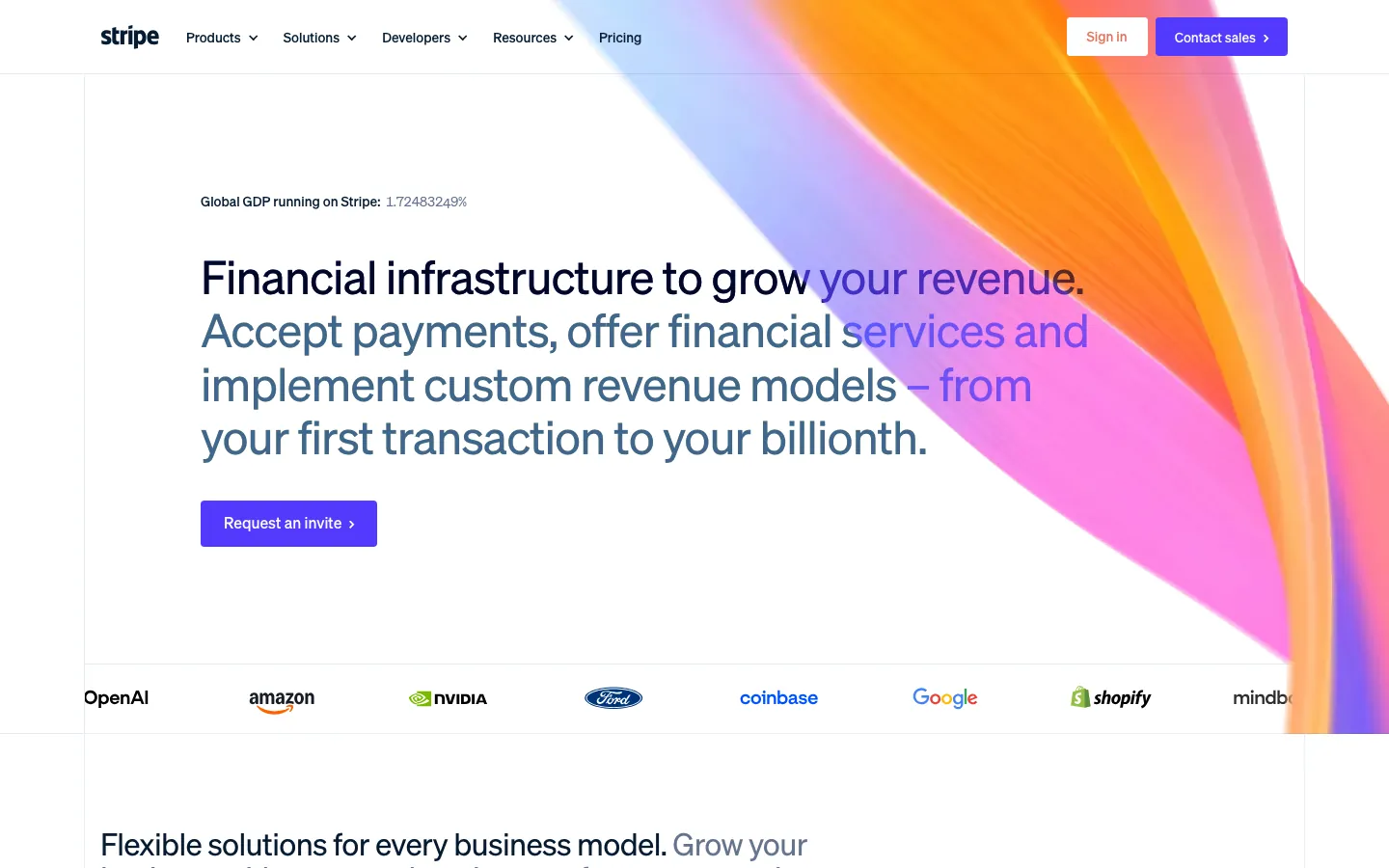 Stripe developer dashboard showing saved payment methods and network token settings
