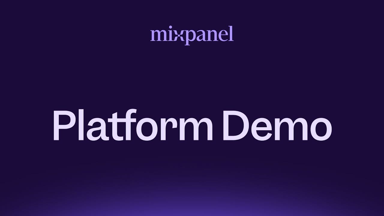 Mixpanel user behavioral insights panel showing event property breakdowns and segments