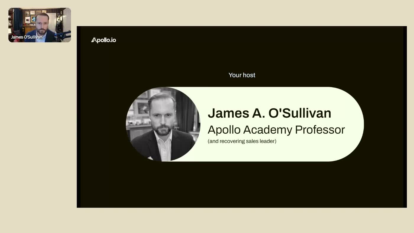 Apollo.io prospect search interface showing filters for company size, industry, intent data, and job title to build a targeted lead list