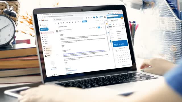 Groove by Clari Salesforce-native interface showing automatic email and call logging directly into the Salesforce account record without manual entry