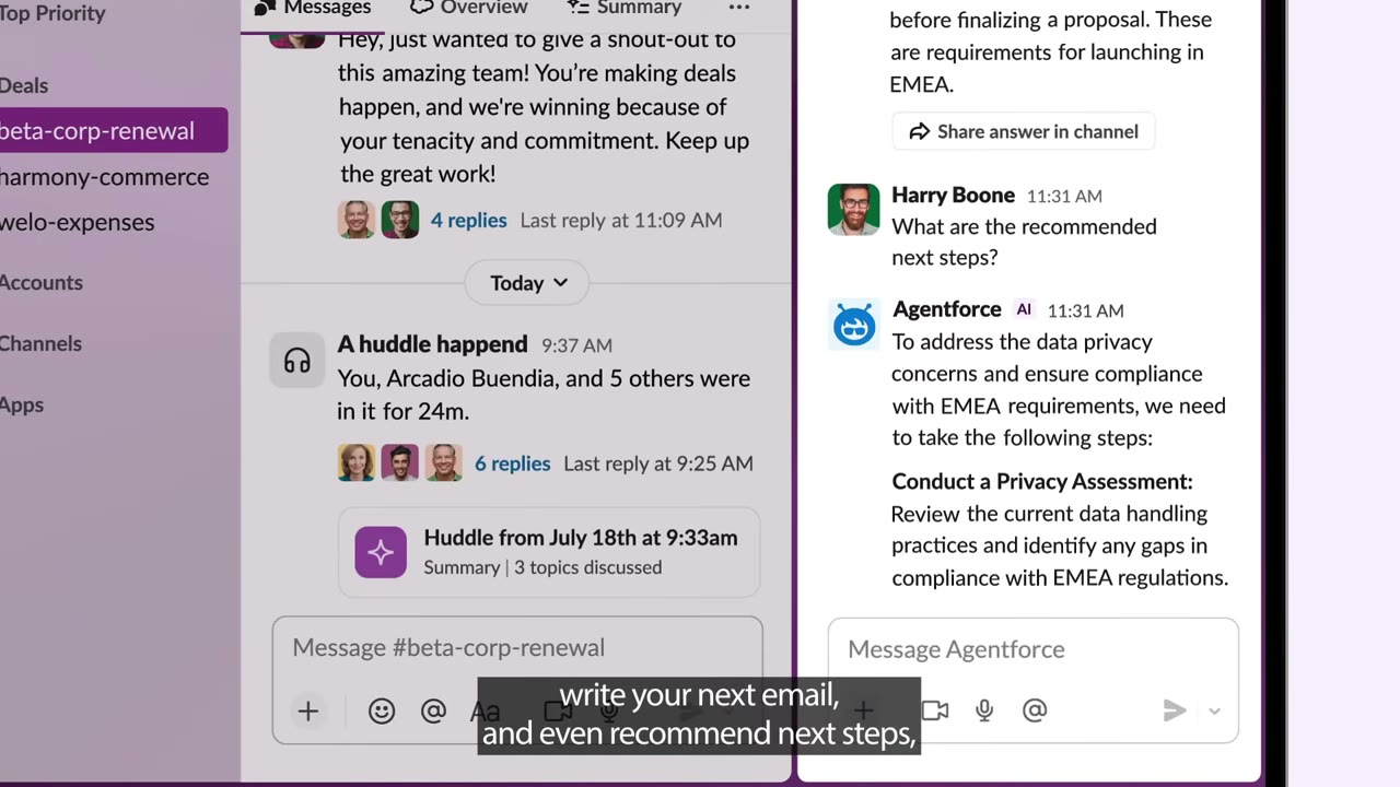 Slack App Directory showing Jira, GitHub, Salesforce, and Google Drive connectors already installed