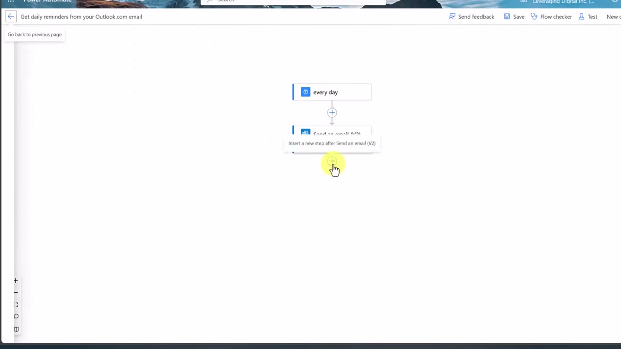 Power Automate connector configuration panel with Microsoft 365 and SharePoint connection settings