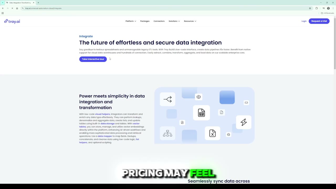 Tray.ai workflow test run panel showing step-by-step execution data and response payloads