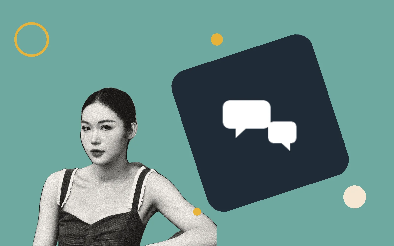 Retro editorial illustration for Collaboration guides